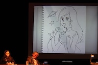 安彦良和作「リン・ミンメイ」。