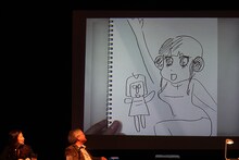 西原理恵子作「リン・ミンメイ」。