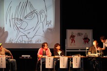 藤田和日郎の「岩崎月光」ナマ描き。