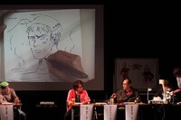 ヤマザキマリの「ルシウス」ナマ描き。