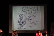 伊藤理佐の「おいピータン!!」ナマ描き。