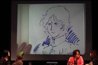 安彦良和の素顔の「シャア」ナマ描き。