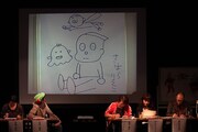 西原理恵子作「コピーロボット」。