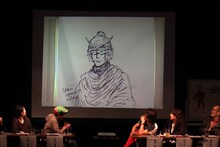 ヤマザキマリ作「シャア」。