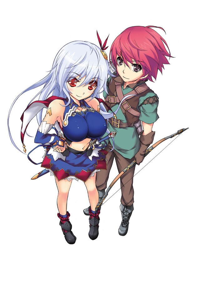 柳井伸彦によるマンガ版「魔弾の王と戦姫」カット。