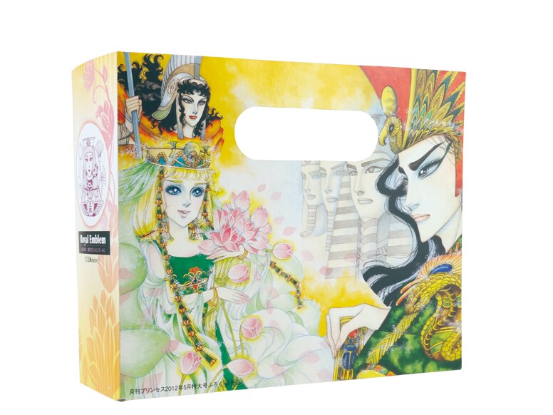 月刊プリンセス5月号に付属する「王家の紋章」のミニボックス。