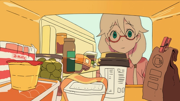 アニメのスチール。