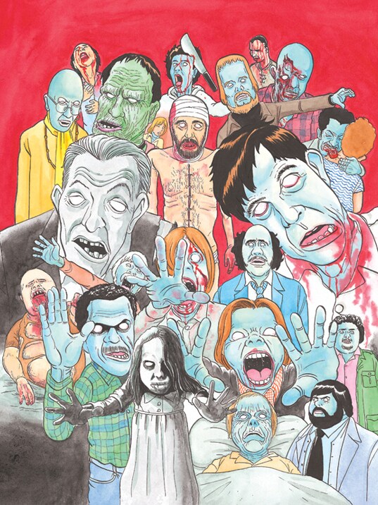 浜岡賢次「ゾンビの星」カット