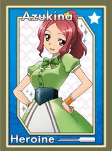 「SELECT DANCE クソゲー編」初回版に付属するヒュペリオン“抹茶アズキーナ”カード。(C)篠原健太／集英社・開盟学園生活支援部・テレビ東京