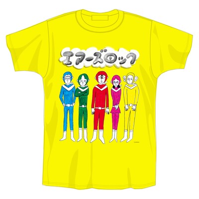 「エアーズロック Tシャツ」のイエロー。