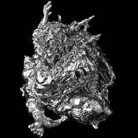 「ジョジョの奇妙な冒険 カーズの考えるのをやめた文鎮」シルバーVer. (C)荒木飛呂彦／集英社