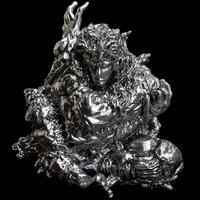 「ジョジョの奇妙な冒険 カーズの考えるのをやめた文鎮」シルバーVer. (C)荒木飛呂彦／集英社