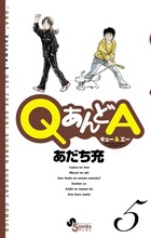 あだち充は「MIX」以前には、ゲッサンで連載「QあんどA」を連載していた。