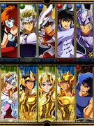 「聖闘士星矢 ギャラクシーカードバトル」ゲーム画面 (c)車田正美/東映アニメーション developed by DeNA/Cygames