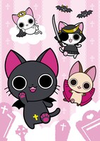 アニメ「にゃんぱいあ」ビジュアル。（c）yukiusa/GLAD・にゃんぱいあ製作委員会