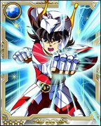 「聖闘士星矢 ギャラクシーカードバトル」カードイメージ (c)車田正美/東映アニメーション developed by DeNA/Cygames