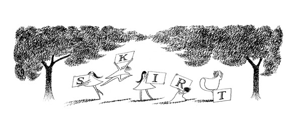 西村ツチカがTシャツのため描き下ろしたイラスト。