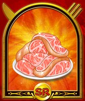 料理カード「宝石の肉盛り合わせ」。(C)島袋光年/集英社・フジテレビ・東映アニメーション (C)NBOI