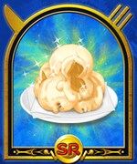 料理カード「BBポップコーン」。(C)島袋光年/集英社・フジテレビ・東映アニメーション (C)NBOI