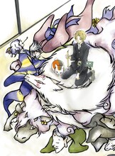 緑川が描き下ろしたBOXケースのイラスト。（c）緑川ゆき・白泉社／「夏目友人帳」製作委員会