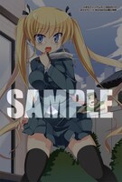 WonderGOOで配布される「みりたり！」の特製イラストカード。