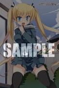 WonderGOOで配布される「みりたり!」の特製イラストカード。