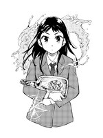 三谷知子の読み切り「海のにおい」カット。