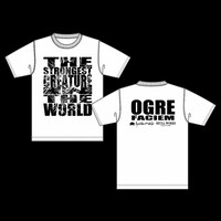 「OGRE Tシャツ ver.A」のホワイト。