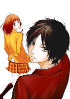 あなしん「あくまで恋しよう」の扉イラスト。