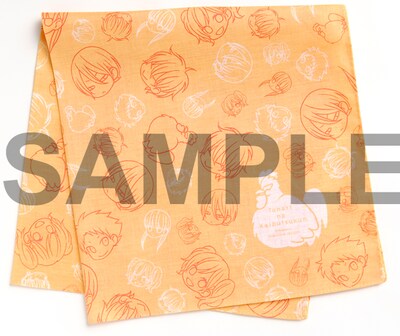 ろびこ「となりの怪物くん」の特製ランチクロス。