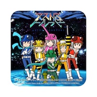 グッ鉄カフェでコラボメニューを注文するともらえるコースターのうち1種。 (C)mikumix / Crypton Future Media Inc./Shueisha Inc.