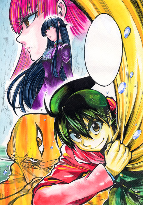 山田秋太郎の新連載「レインコード―RAIN CODE―」カット