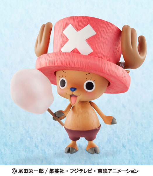 わたあめを持つ姿がとても愛らしい「Portrait.Of.Pirates ワンピース”LIMITED EDITION” トニートニー・チョッパーDX」。(C)尾田栄一郎/集英社・フジテレビ・東映アニメーション