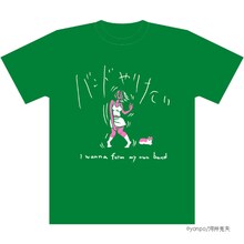 河井克夫の「バンドやろうぜ！」Tシャツ