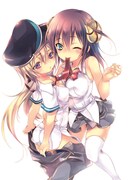 表紙を飾った守月史貴「池袋発、全セカイ行き！」のイラスト。