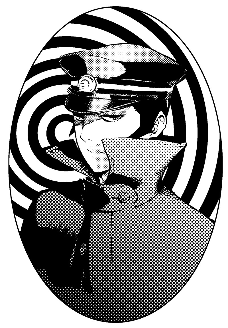 アントンシクが5巻帯に寄せたイラスト。