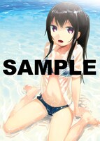 コミックとらのあな特典のしおりには、このイラストが使用されている。