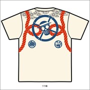 「ONE PIECE」ルフィ、チョッパー、ゾロの和柄Tシャツ