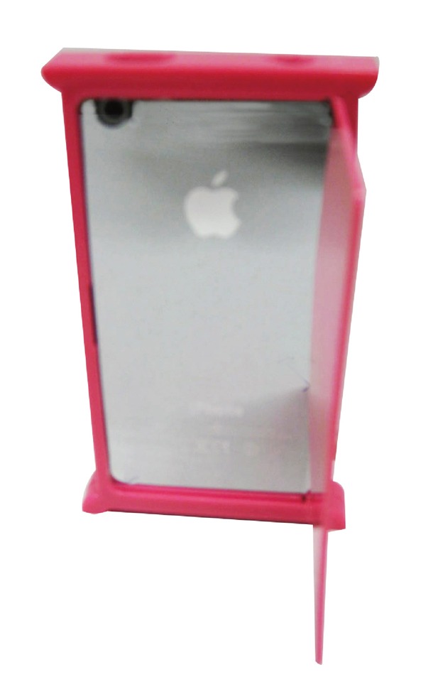 「ドラえもん どこでもドア iPhone4,iPhone 4S 共用カバー」。(C)藤子プロ・小学館・テレビ朝日・シンエイ・ADK