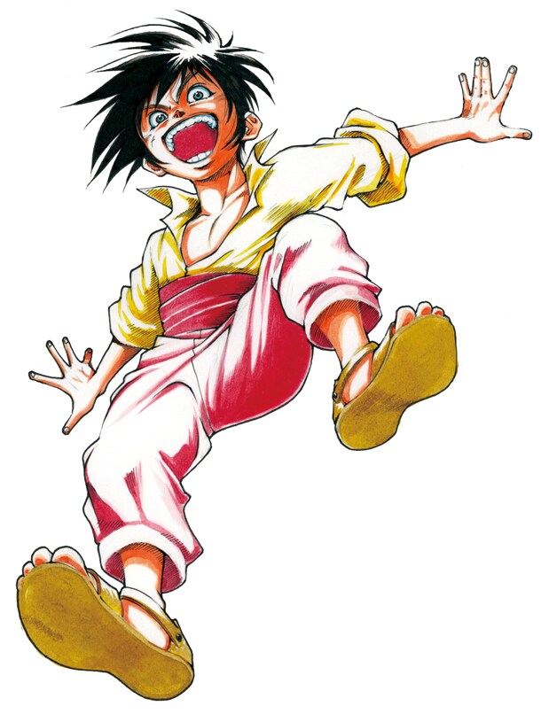 「サンセットローズ」の予告に用いられた、ココのイラスト。