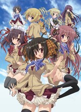 アニメ「えびてん 公立海老栖川高校天悶部」キービジュアル。(C)2012 すかぢ・狗神煌／角川書店／海老栖川高校天悶部