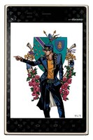 「L－06D JOJO」サンプル画面。(C)荒木飛呂彦＆LUCKY LAND COMMUNICATIONS／集英社