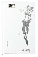 「L－06D JOJO」背面 (C)荒木飛呂彦＆LUCKY LAND COMMUNICATIONS／集英社