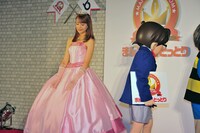 フリップを受け取ったあとは、そのまま退場。