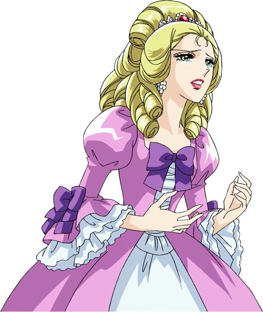 「CRベルサイユのばら 薔薇の運命」キャラクター画像。 (C) 池田理代子プロダクション