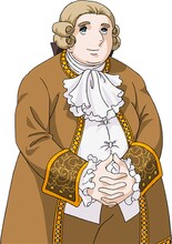 「CRベルサイユのばら 薔薇の運命」キャラクター画像。 (C) 池田理代子プロダクション