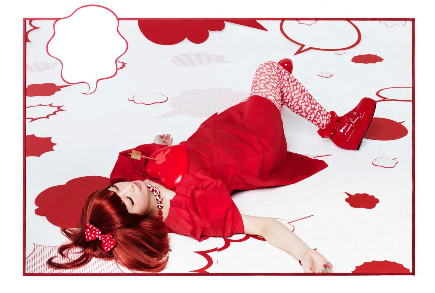きゃりーぱみゅぱみゅが登場したカバーストーリー。（photography：Yabuki Takemi）