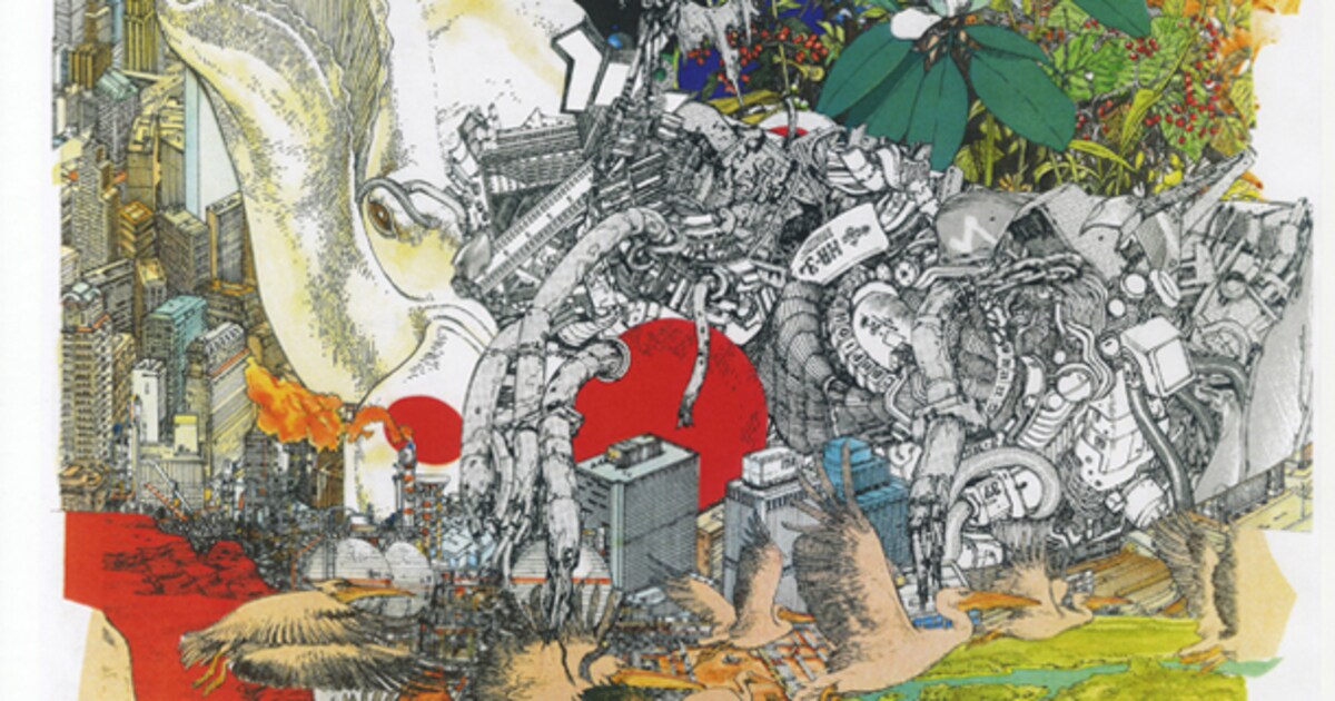 大友克洋作品のコラージュアートを堪能、河村康輔展 - コミックナタリー