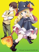 玉越博幸の読み切り「フェアリーゴッド」カット。