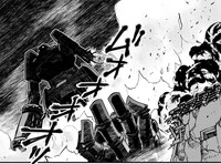 「仮面の忍者 赤影 Remains」より、金目像。